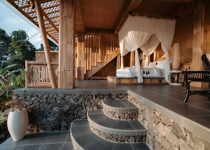 Makerti Bali~bamboo House ヴィラ