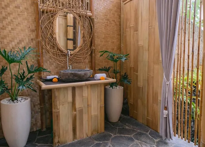 Makerti Bali~bamboo House ヴィラ Selat