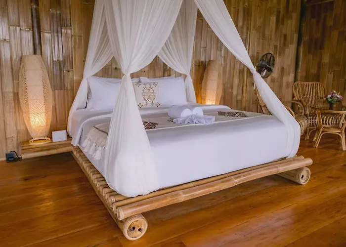 Makerti Bali~bamboo House ヴィラ
