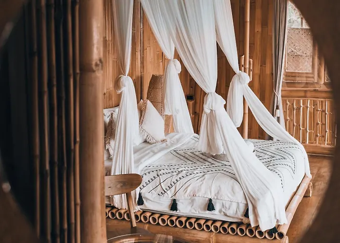 Makerti Bali~bamboo House ヴィラ